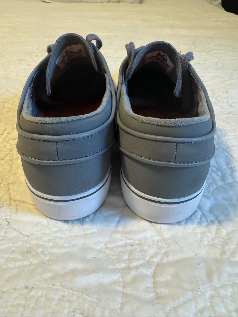 Nike Zoom Stefan Janoski Leather Cool Grey - Picture 5 of 8